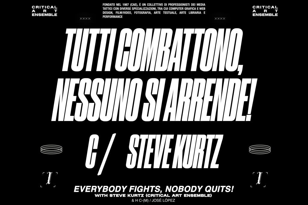 EVERYBODY FIGHTS, NOBODY QUITS! 
